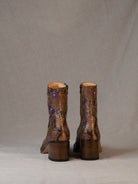 Sendra flower ankle boots snake dandelie