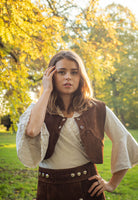 Vintage Leather Set brown