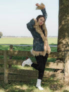 Sendra flower ankle boots white dandelie